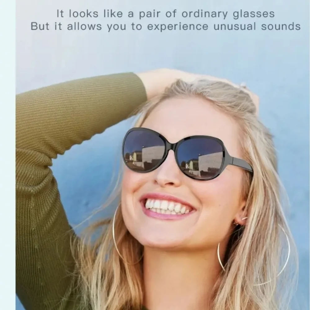 Smart Audio Glasses - Black